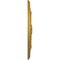Ekena Millwork Flower Ceiling Medallion (Fits Canopies up to 3 7/8"), Hand-Painted Pharaohs Gold, 27"OD x 1 1/8"P CM27FLPGS - alternate 3